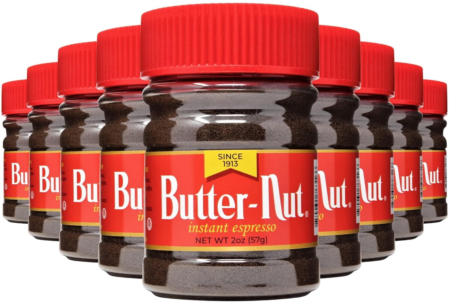 Butter-Nut Instant Espresso Coffee for Rich Flavor and Ease
