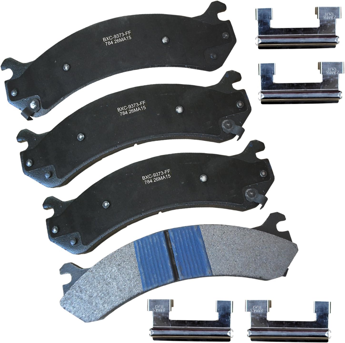 Bendix Premium SBC784 Ceramic Brake Pads for Safety