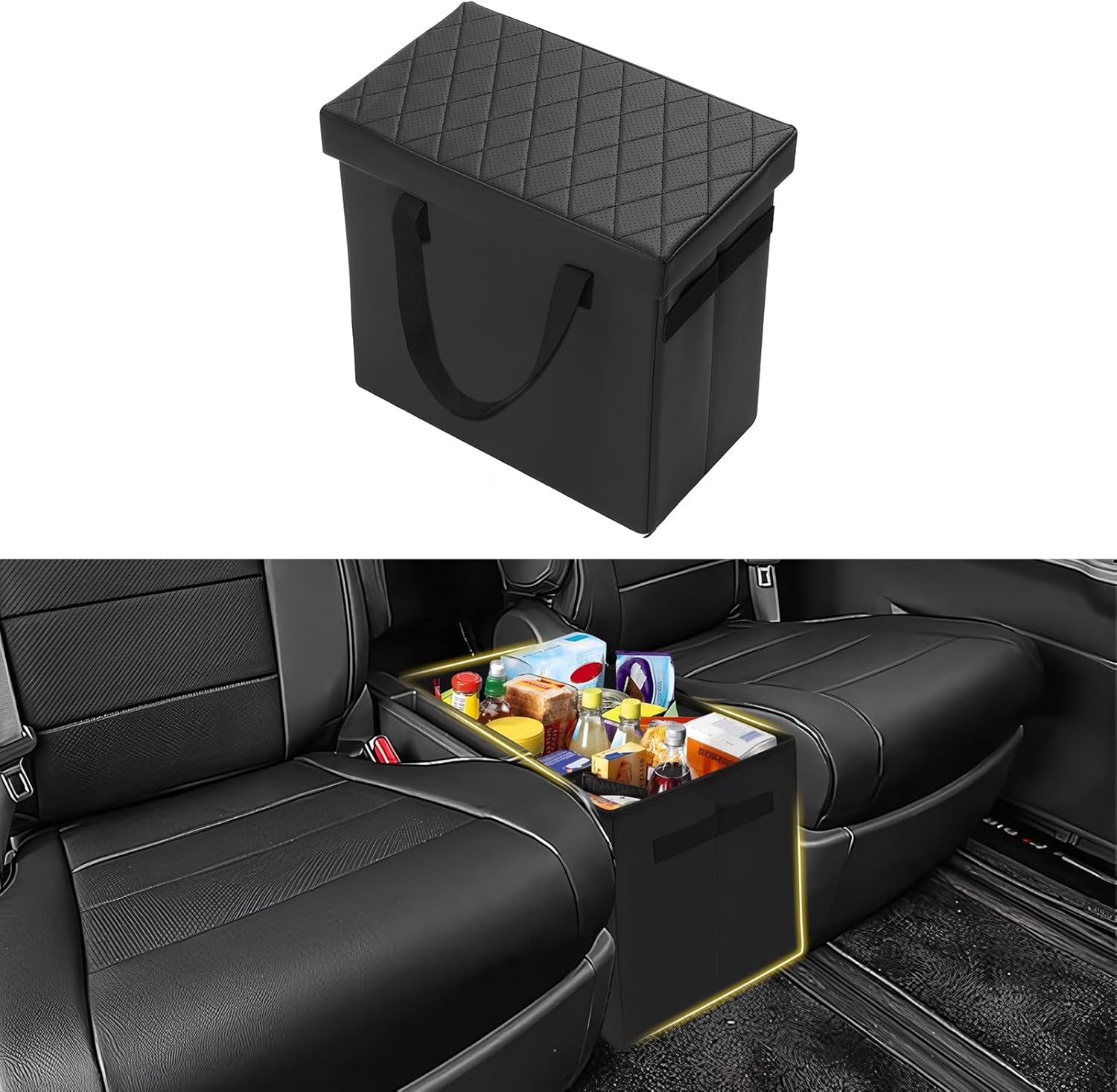 Mixsuper Liner Car Seat Organizer for Toyota Sienna 2021-2026