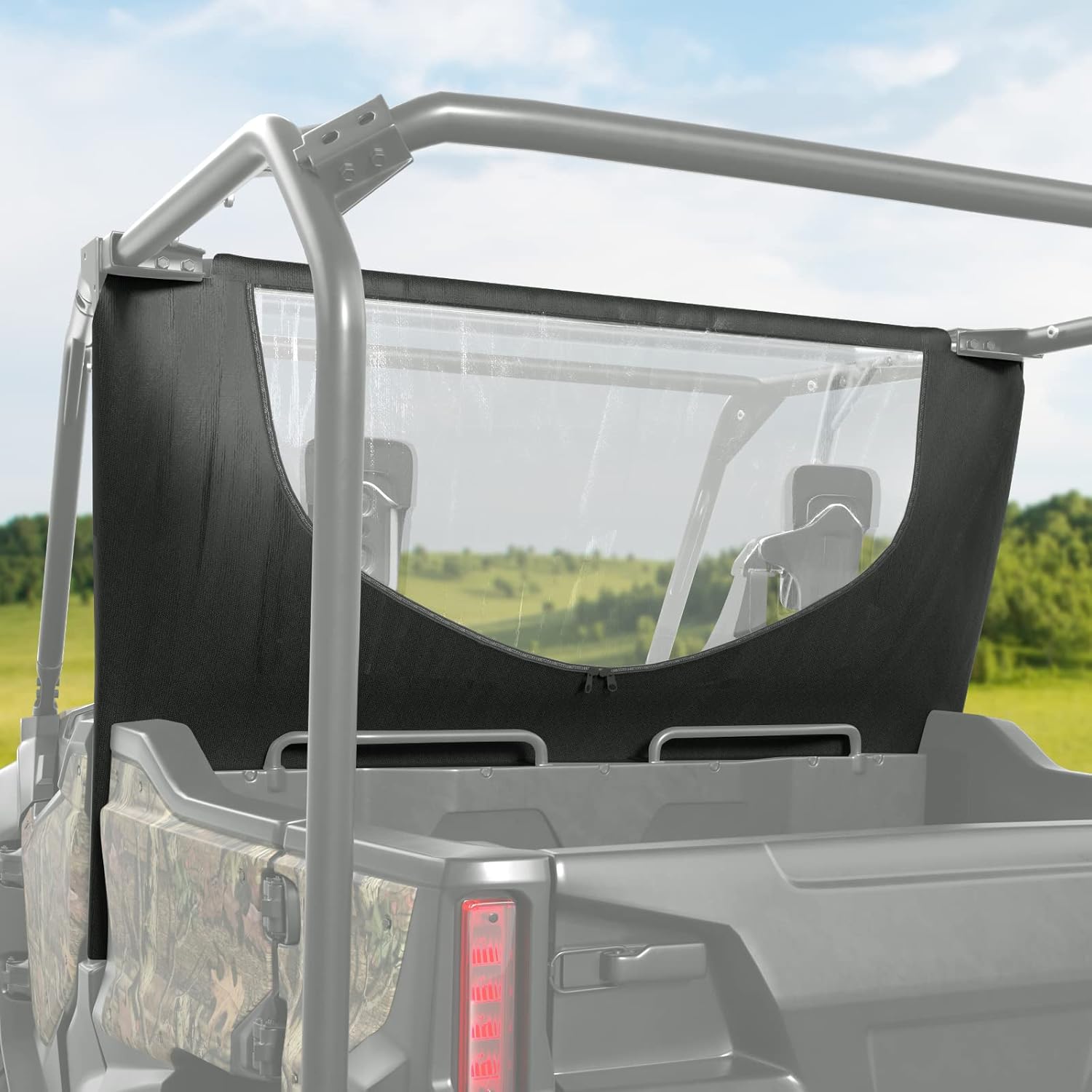 KEMIMOTO UTV Rear Window for Pioneer 1000-5 2016-2025 Models