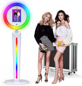 Photo Booth Machine with App Remote Control & RGB Ring Lighting