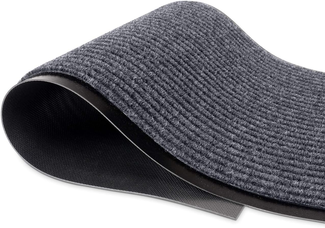 Durable Rubber Door Mat for Indoor/Outdoor Use - Heavy Duty