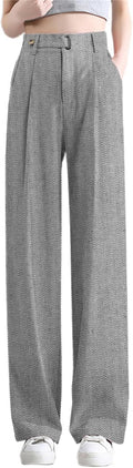 Women's Wide Leg Office Pants - X-Small to 3X-Large Comfort Fit