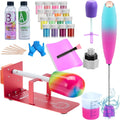 Cup Turner for Crafts Tumbler - Quiet Two-Way Epoxy Spinner