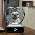 Personalized Dog Cat Memorial Gifts with Custom Laser Etched Crystal