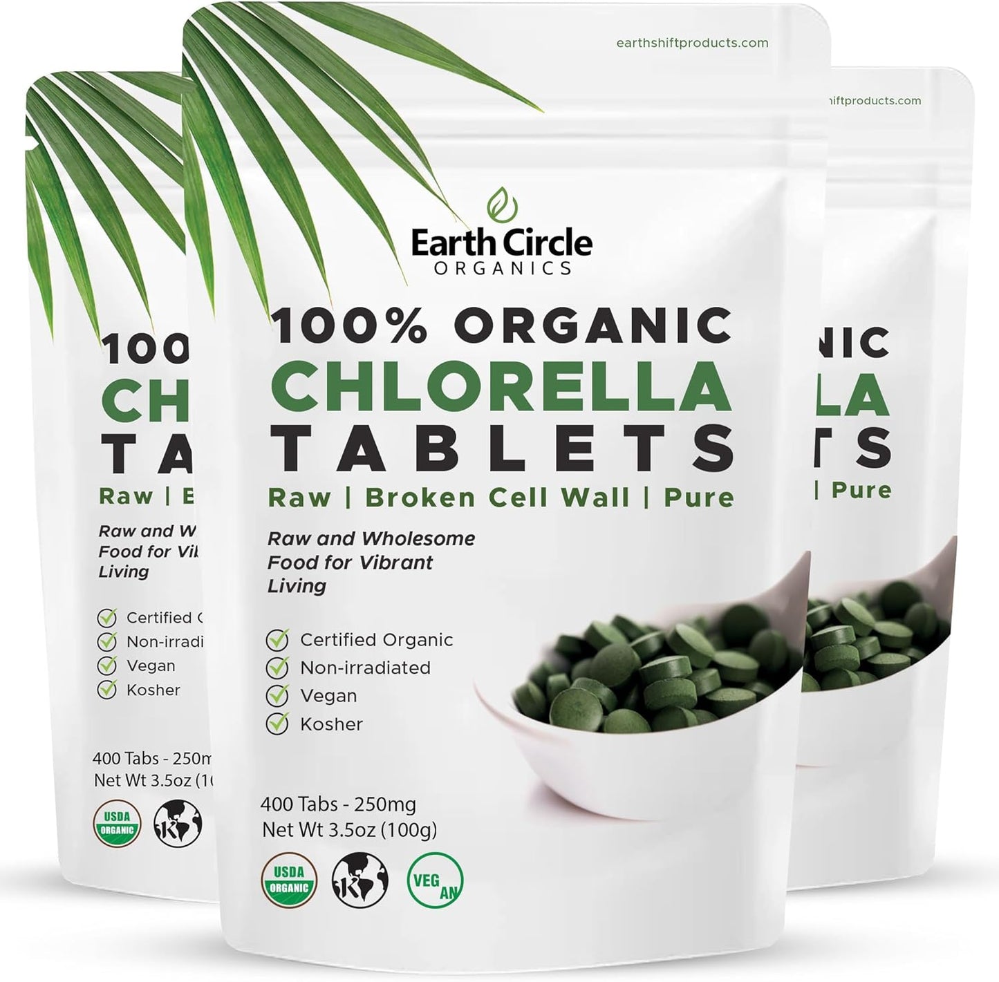 Organic Chlorella Tablets for Maximum Absorption and Wellness