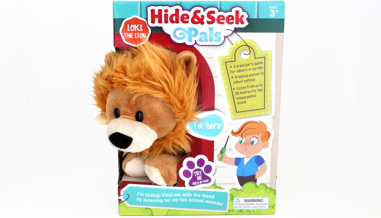 Loki The Lion Hide & Seek Fun