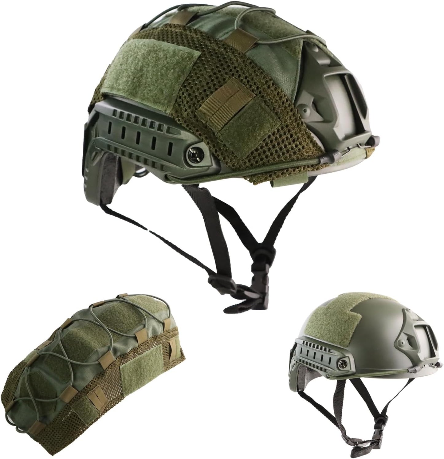 Adjustable Fast Airsoft Helmet Set M Size