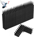 Bird Spikes 30 Pack Pigeon Squirrel Raccoon Cat Deterrent - Outdoor