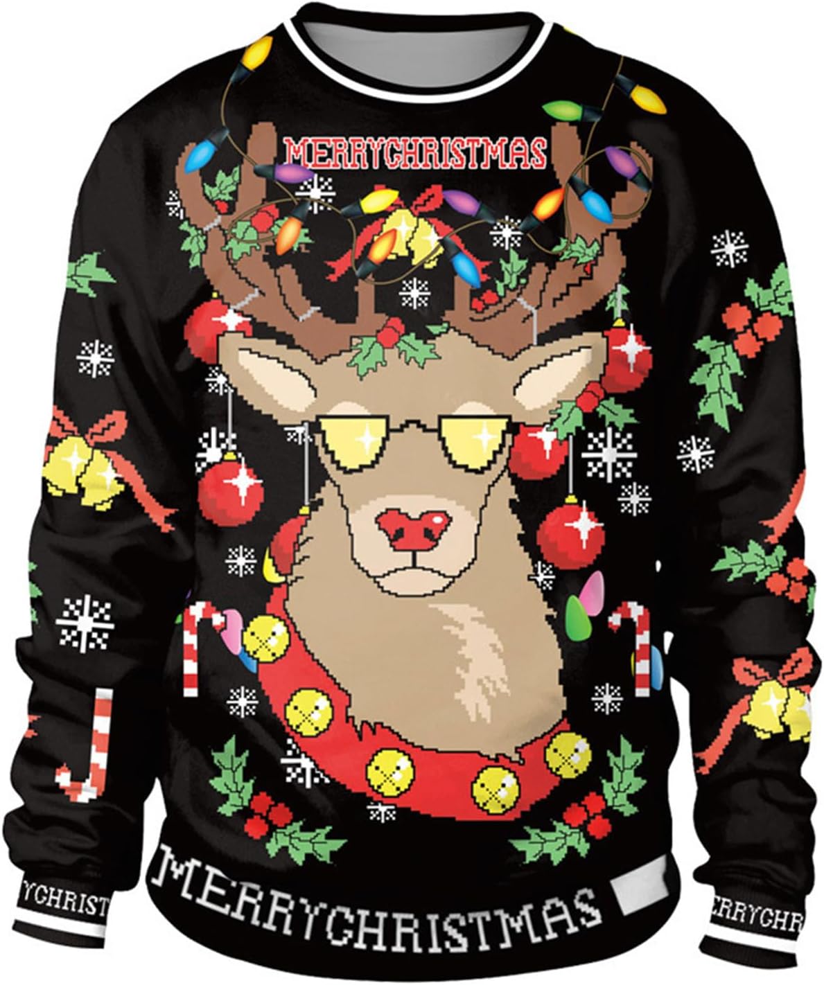 3D Funny Christmas Sweater for All