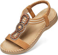 Elegant Summer Flat Sandals for Women by SHIBEVER for All-Day Comfort
