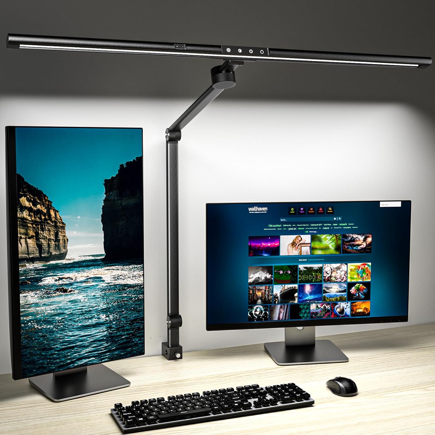 Ultra Bright Desk Lamp with Gesture Sensing