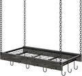 Hanging Pot Rack Ceiling Mounted Pot Hanger - Space Saving Organizer