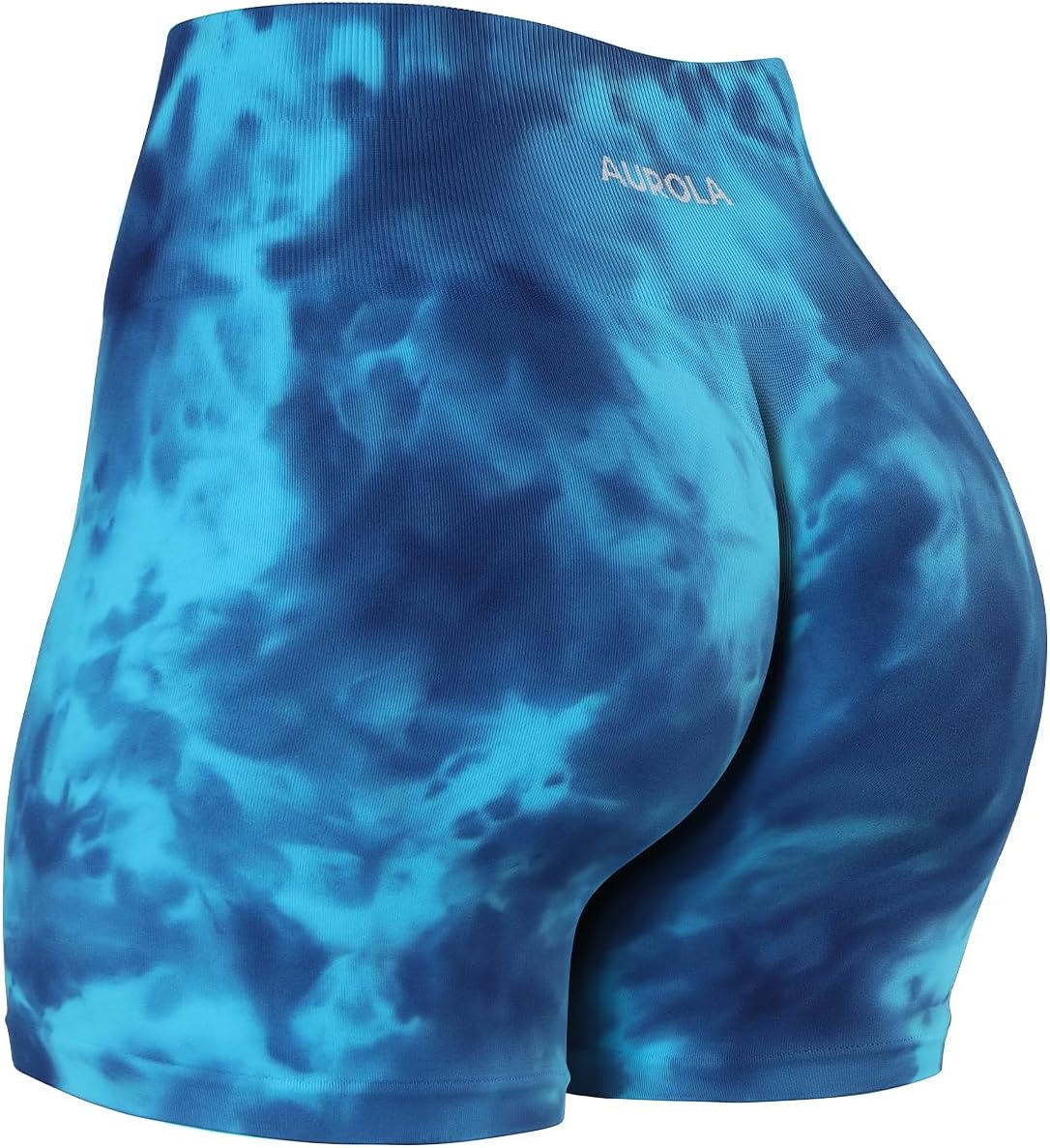 AUROLA Dream Tie Dye Workout Shorts for Women - Soft Active Wear