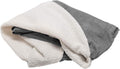 Furhaven Replacement Dog Bed Cover Sherpa & Suede - 44 in Gray