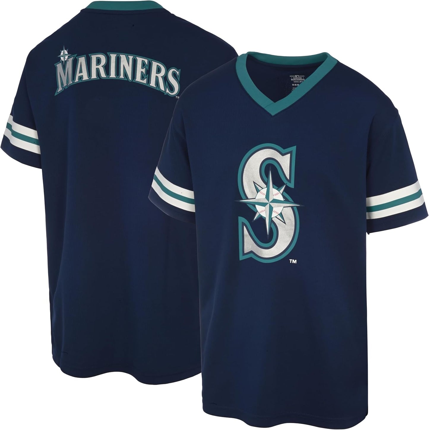 MLB Kids Youth 4-20 Official Primary Logo Ballpark Jersey