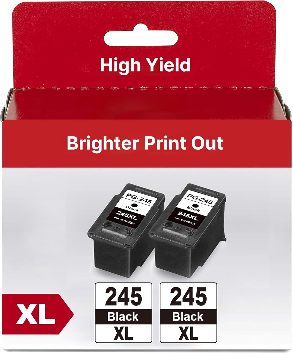 PG-245 XL Black Ink Cartridge for Canon Printers - 2 Pack
