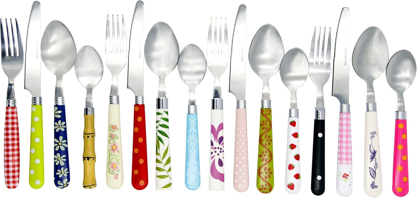 Brink House Eclectic Collection Stainless Steel Cutlery Set