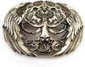 German silver belt buckle Yggdrasil - Nordic Tree of Life
