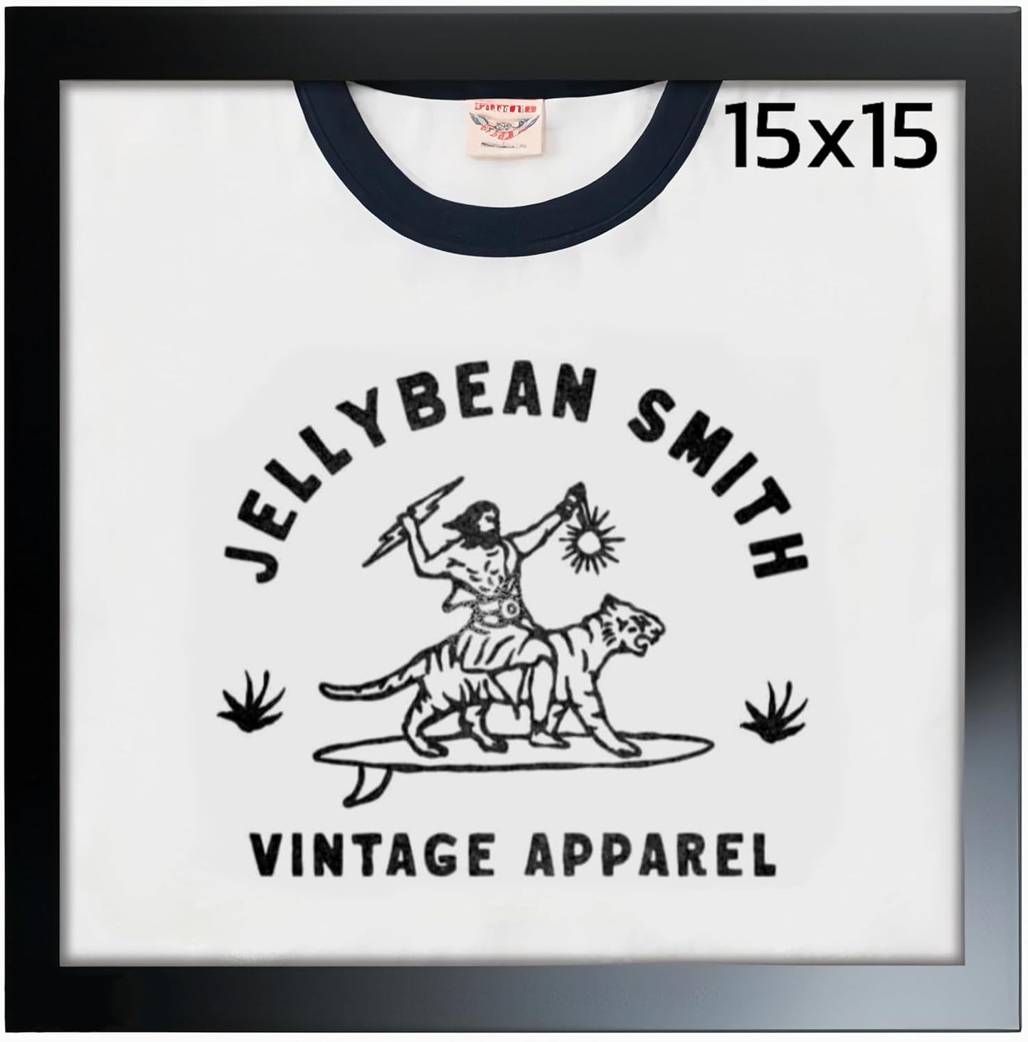 15in x 15in Solid Wood T-Shirt Display Frame by Allenkwok