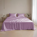 Twin XL Tencel Lyocell Sheets Set - Cooling Deep Pocket Lilac