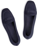 Frank Mully Women's Loafer Flats Square Toe - Comfortable Office