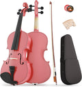 1/4 Violin for Beginner - Ready-to-Play Pink 1/4 Size