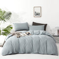 Cal King Light Blue Comforter Set - Soft Breathable 3-Piece Comforter