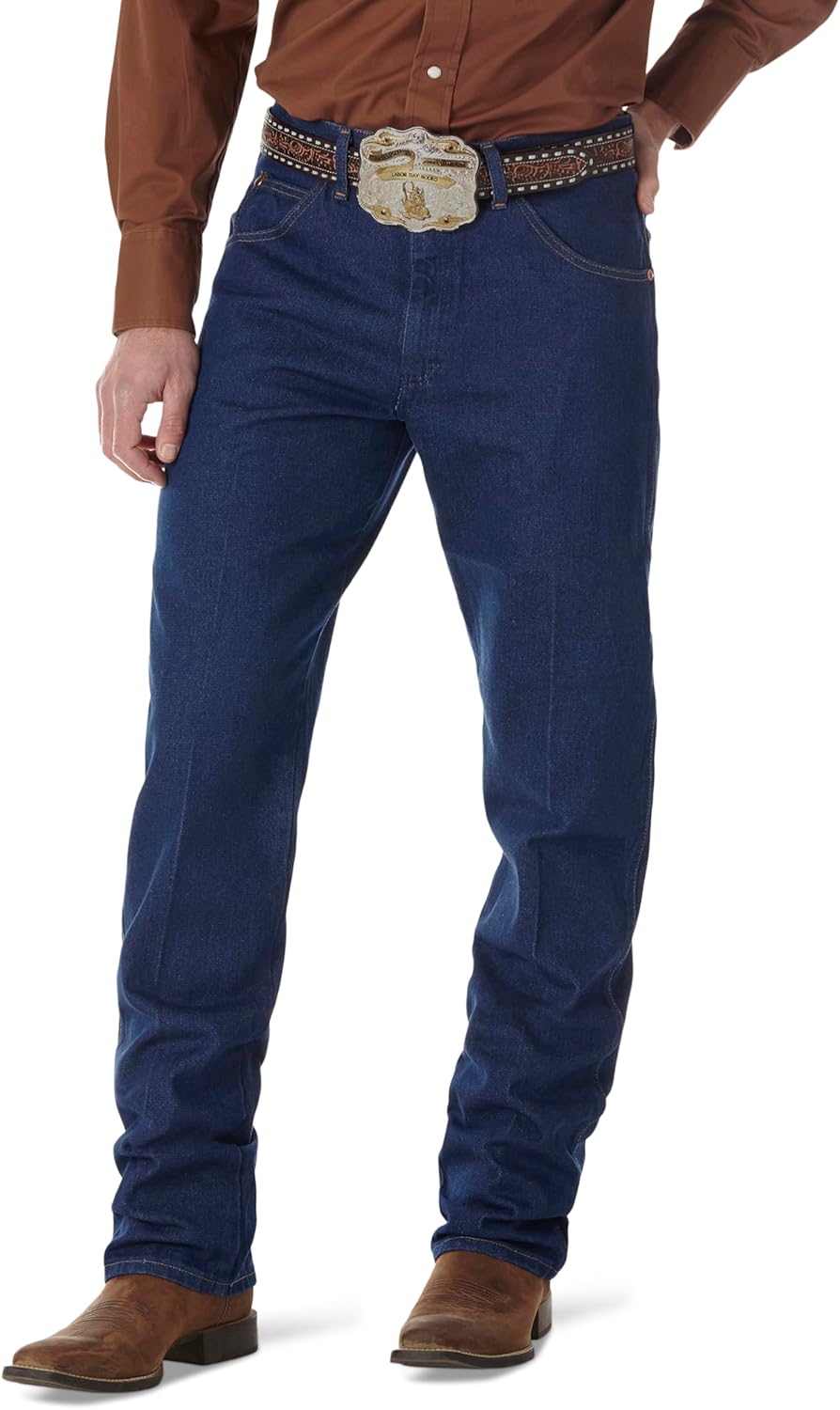 Wrangler Men's Cowboy Cut Relaxed Fit Jeans for Comfort