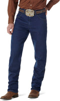 Wrangler Men's Cowboy Cut Relaxed Fit Jeans - Durable Western Denim no