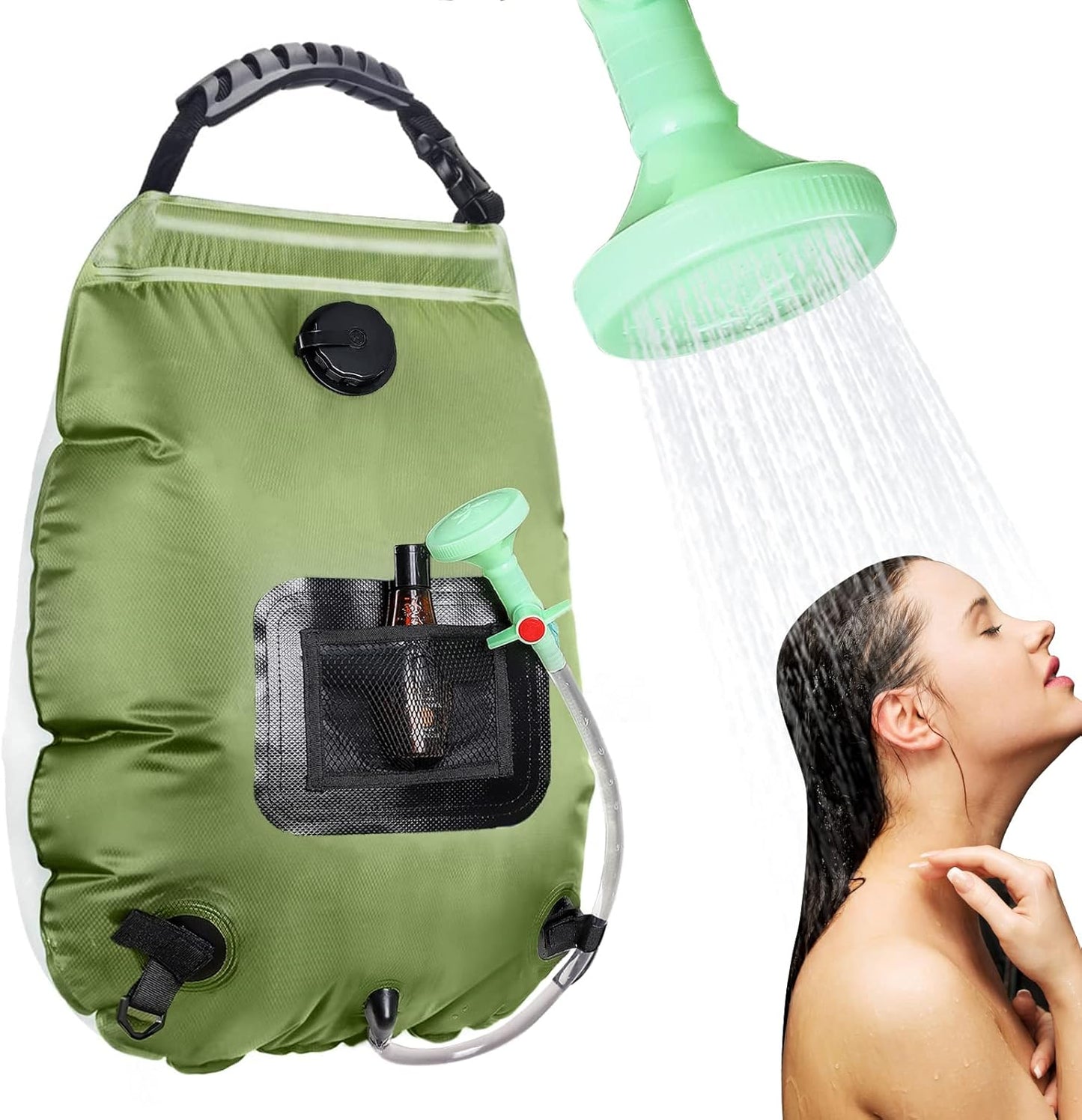 Unniweei Solar Camping Shower Bag - Instant Warmth!