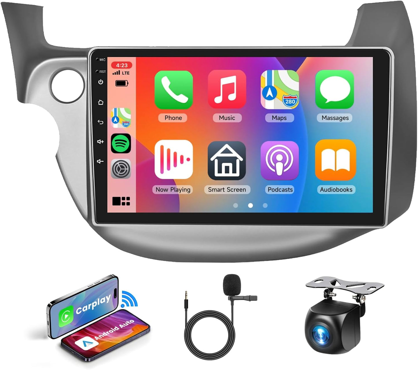 9 Inch Android 13 Car Stereo for Honda Fit 2008-2013 Review