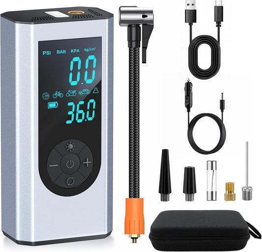 BGTEC 150 PSI Cordless Tire Inflator - Power & Portability
