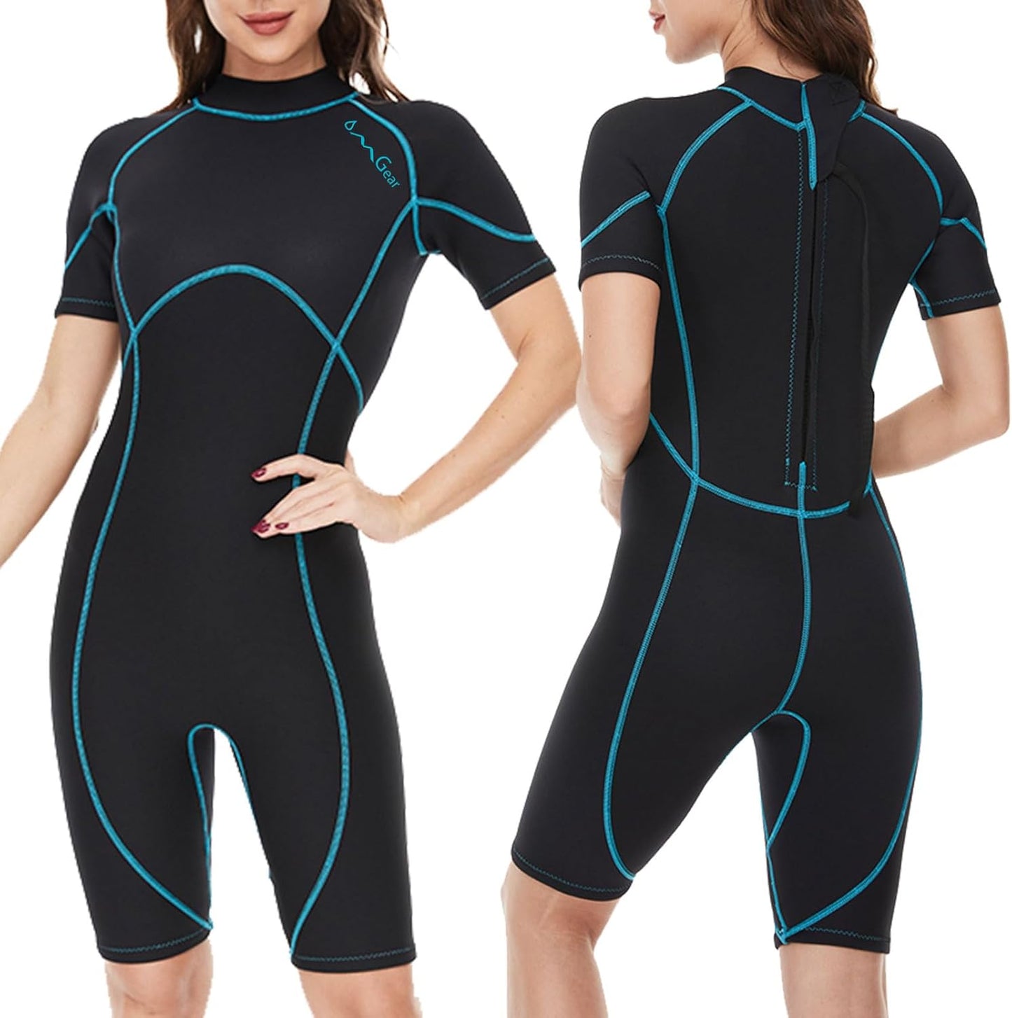 OMGear Neoprene Wetsuit for Cold Water Diving and Surfing