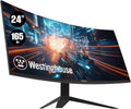 24 in Curved Full HD Gaming Monitor 165Hz - Smooth Competitive Play