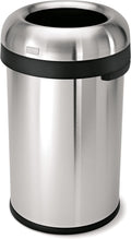 simplehuman 80 Liter Bullet Open Top Trash Can - Commercial Grade