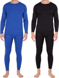 Real Essentials Men's Thermal Underwear Sets for Cold Weather
