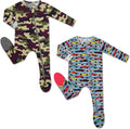 Rayon from Bamboo Baby Footed Pajamas 2-Pack - Cozy Footies