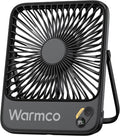 Warmco 10000mAh Portable Travel Fan 7-in - Long Runtime & Quiet