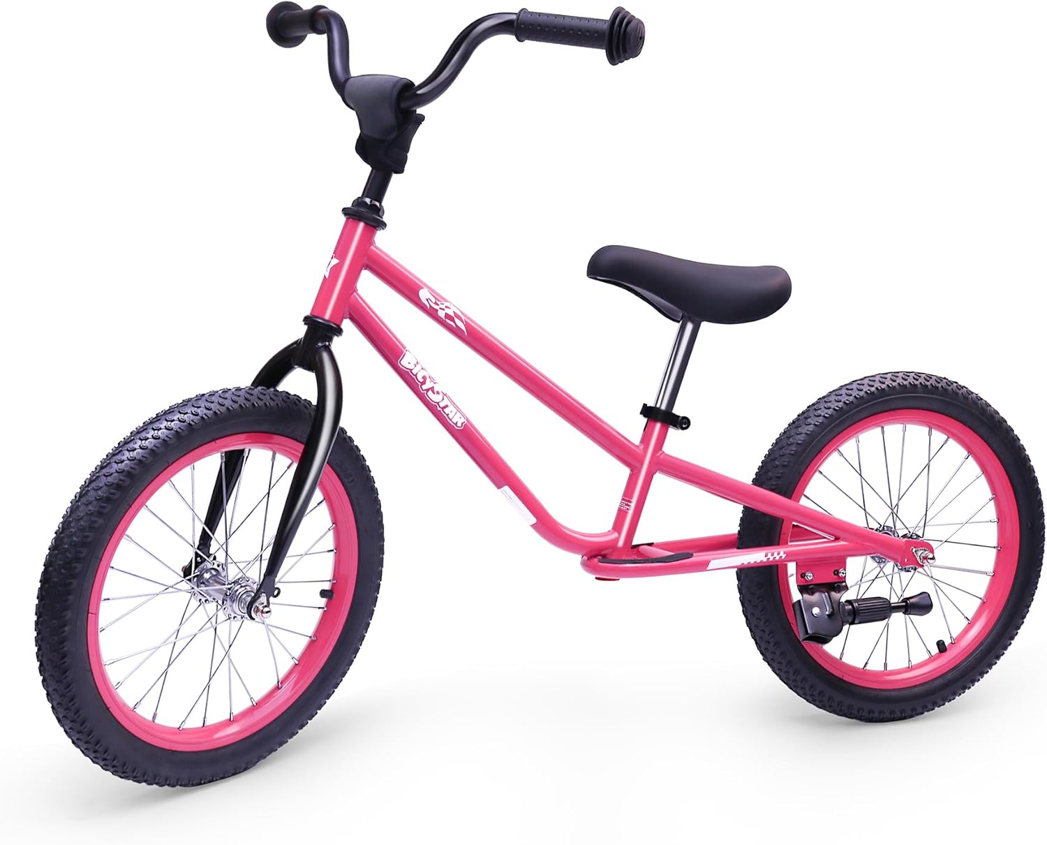 16 Inch Kids Balance Bike for 5-8 Year Olds, Fun and Safe
