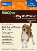 Sentry PET Care HC Worm X Plus 7 Way De-Wormer for Puppies 6-25 lbs