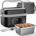 Cordless Electric Lunch Box for Adults 1.5L - Rechargeable Heated Meal