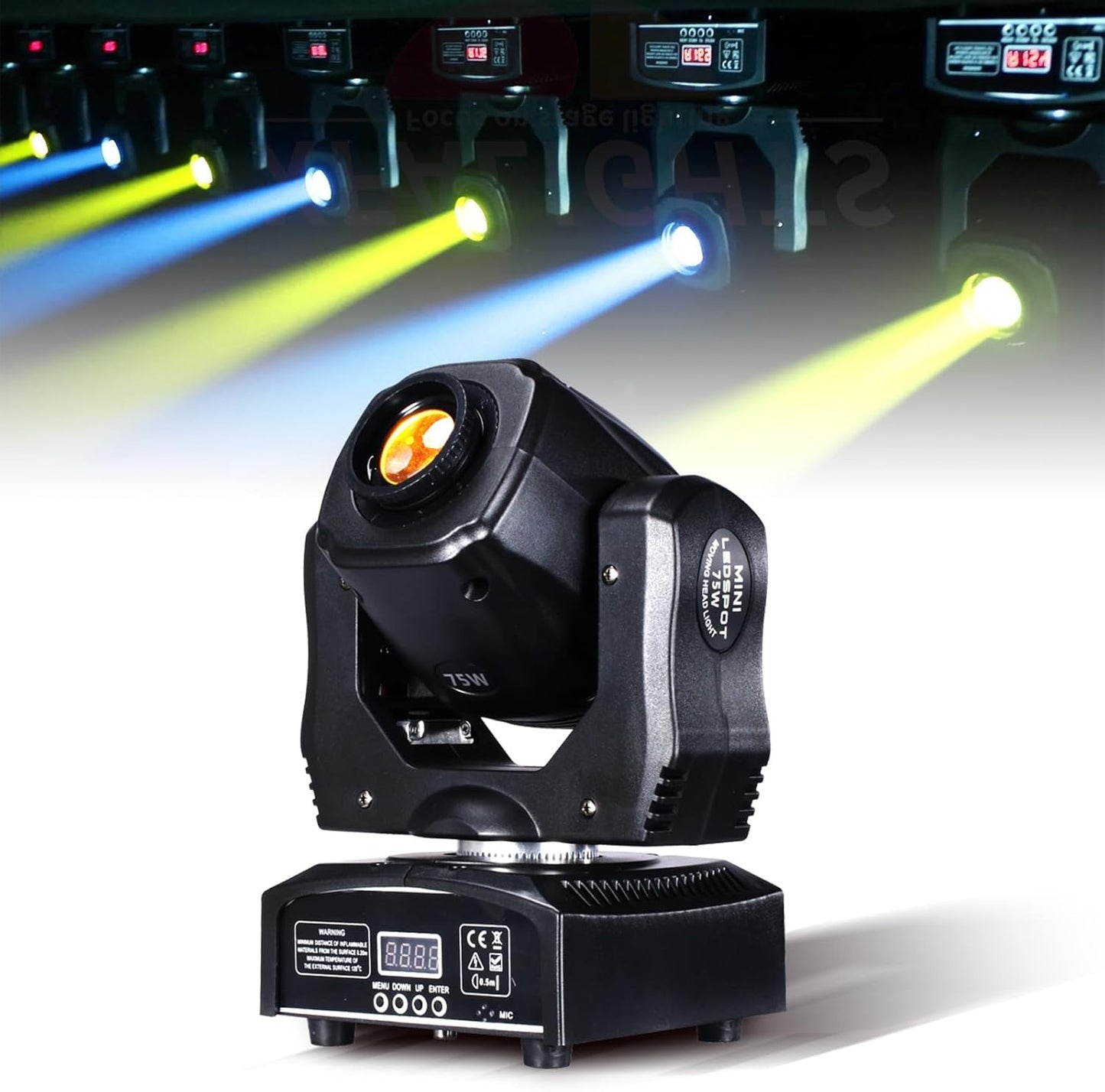 Moving Head DJ Lights 75W for Stunning Stage Effects