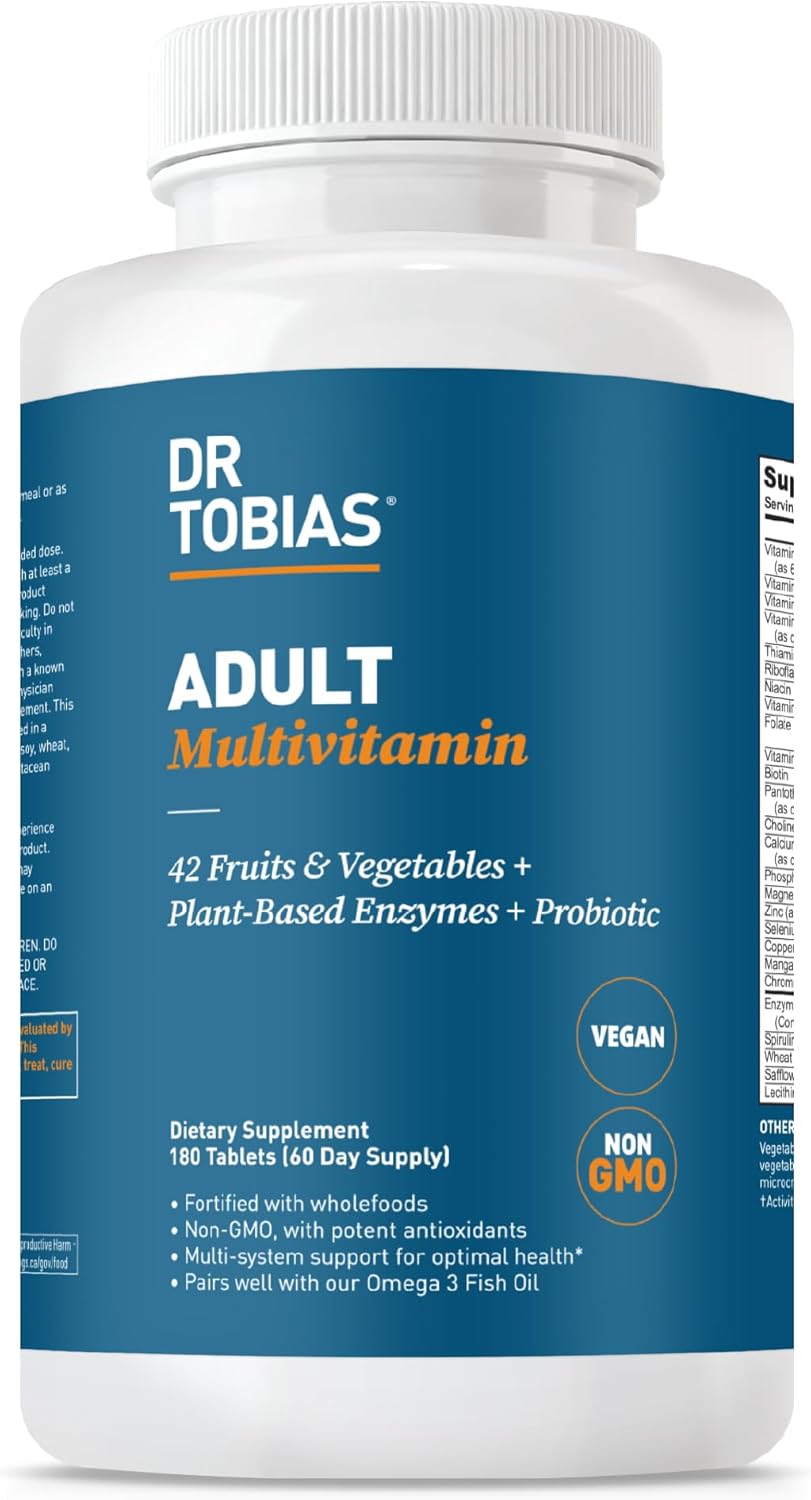 Dr. Tobias Adult Multivitamin for Women & Men - Immune Support