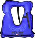Scuba Choice Snorkel Vest w/ Crotch Strap - Size Large Royal Blue