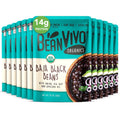 Baja Black Beans Pack of 12 - Ready, Protein-Rich Plant Meals