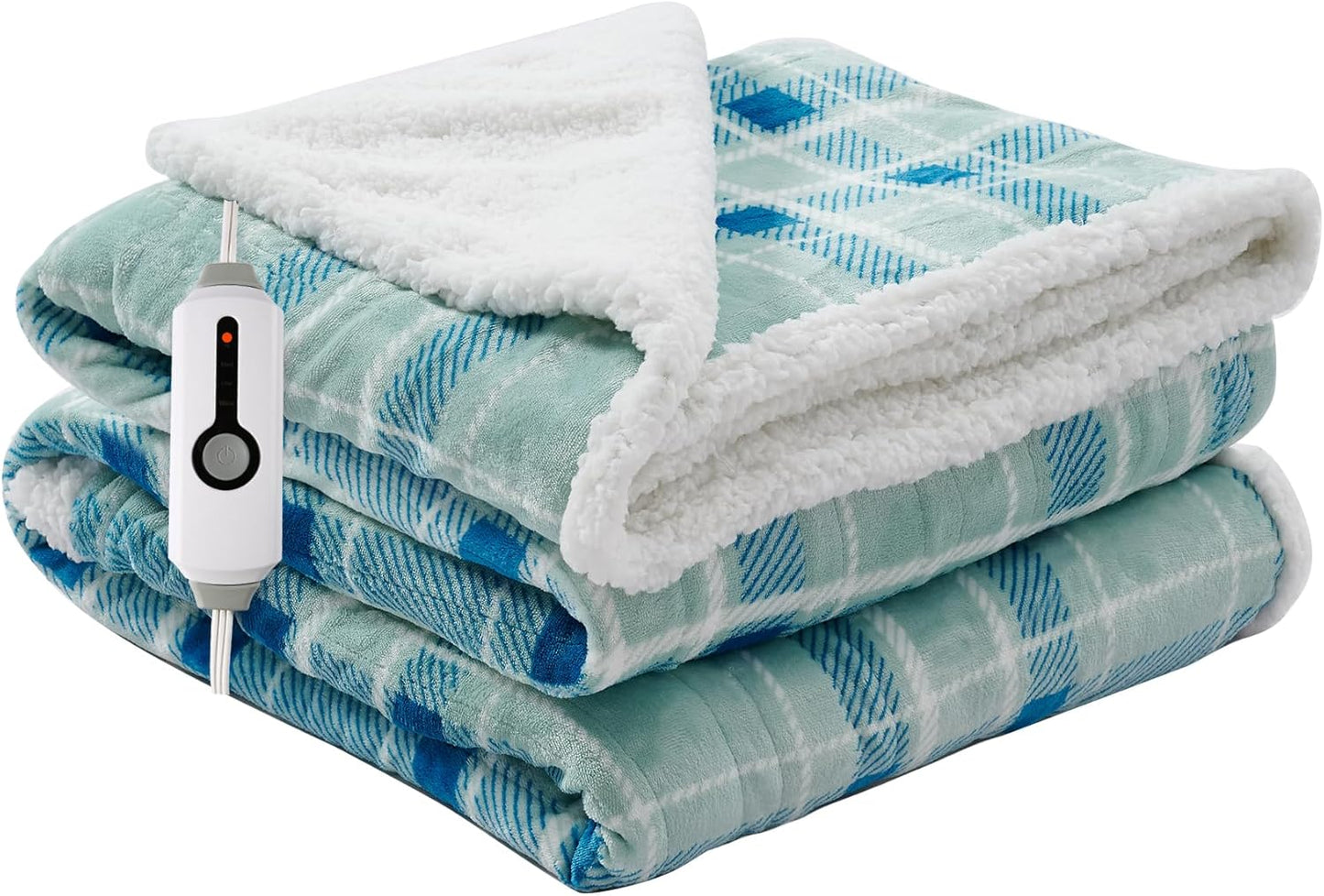 Electric Heated Blanket Full Size 72in x 84in for Cozy Comfort