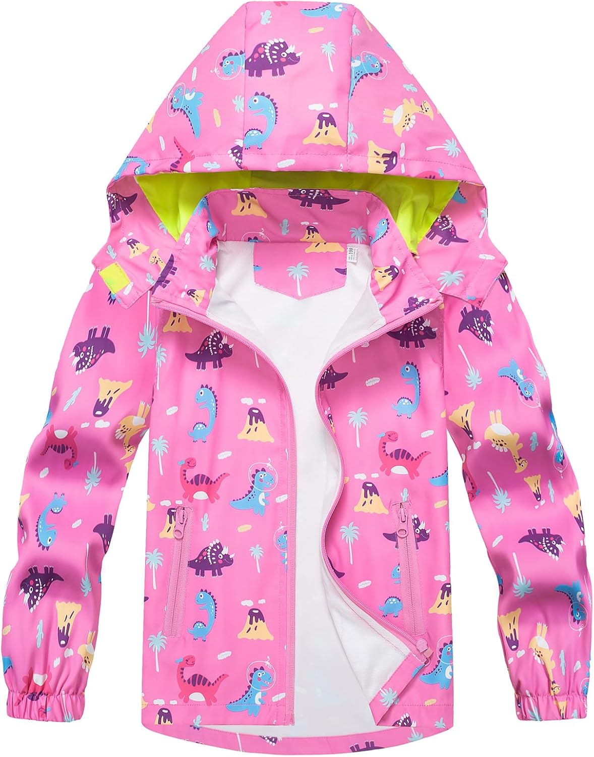 HZXVic Toddler Boys Raincoat Waterproof Lightweight Kids Jacket