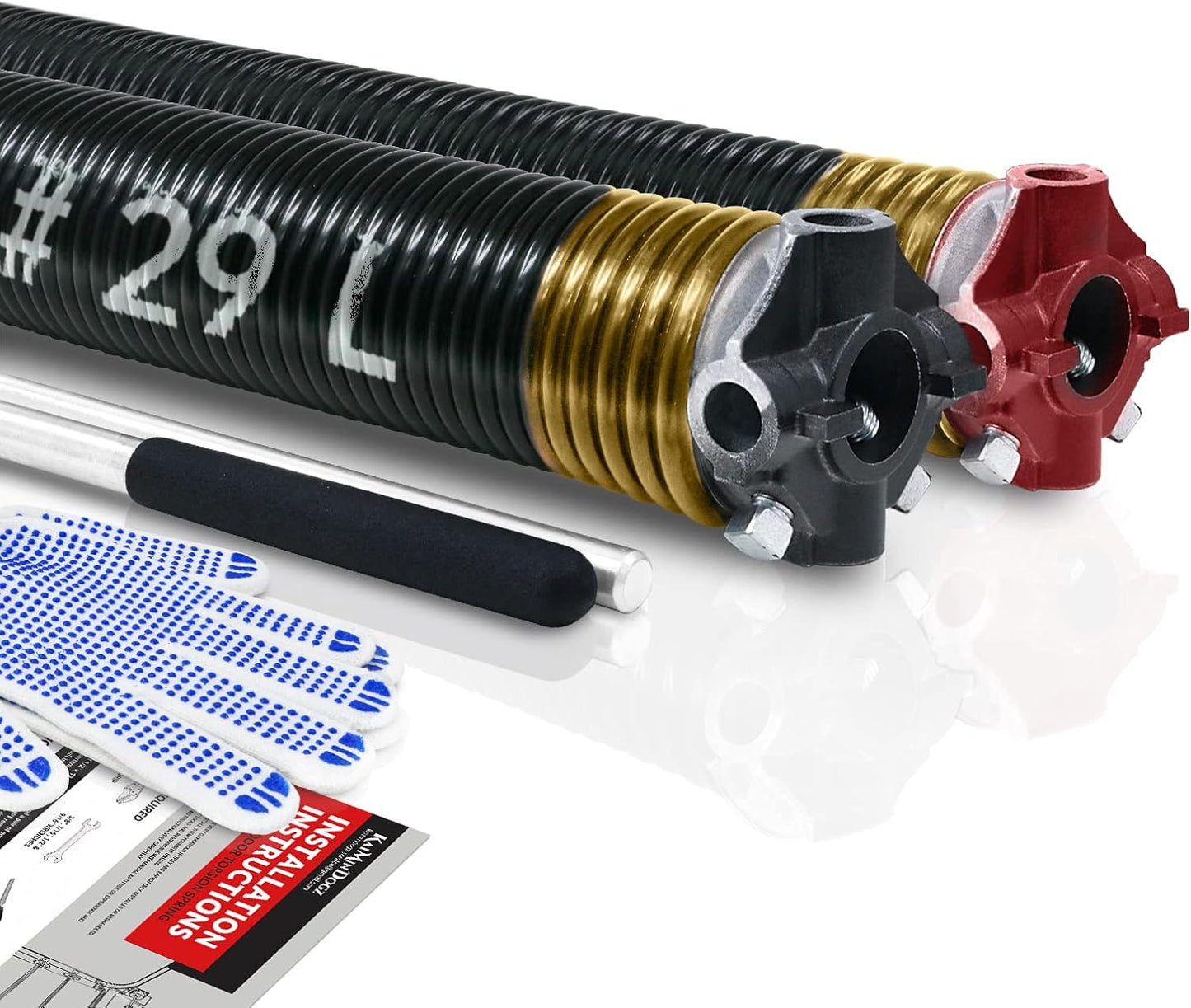 High Precision Garage Door Torsion Springs Set for Easy Installation