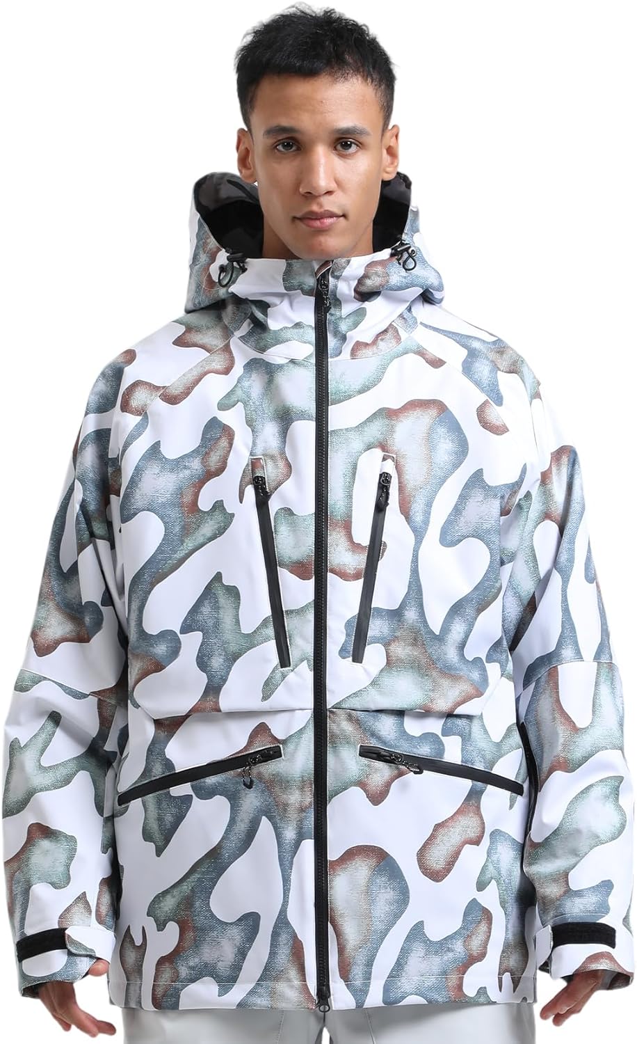 GSOU SNOW Mens Snowboard Jacket - Waterproof Insulated Coat